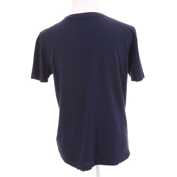 Forever 21 "Have Rad Vibes" Good Navy Blue Graphic T-Shirt Rose Boho Womens Sz M - Picture 7 of 8